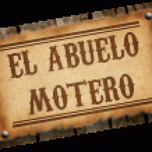 El abuelo motero logo